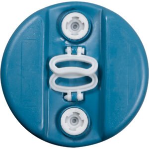 15gal blue tight head plastic drum un rated 2in nps and 2in buttress fittings 56w17d 2.jpg