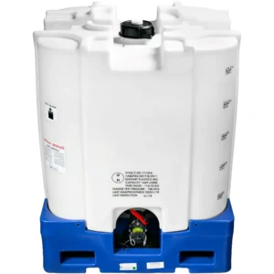 275 gallon plastic ibc tote un rated 2 inch camlock valve gasket 26b2tt 2.webp