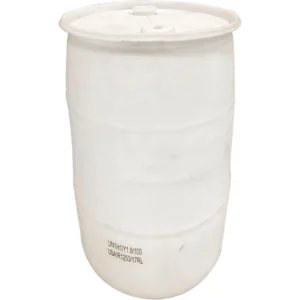 30gal natural tight head plastic drum reconditioned un rated 2in nps and 2in buttress fittings 56.webp