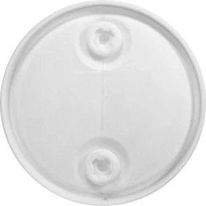 30gal natural tight head plastic drum un rated 2in nps and 2in buttress fittings 56w30n 2.webp