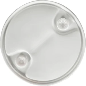 55 gallon natural tight head plastic drum un rated 2 inch npt inch and 2 inch buttress fittings .webp