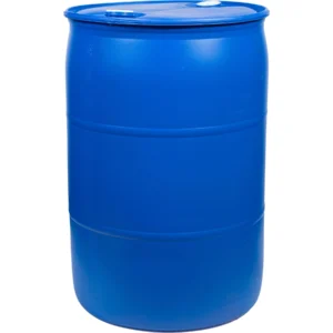 55 gallon blue tight head plastic drum un rated 2 22 npt and 2 22 buttress fittin.webp